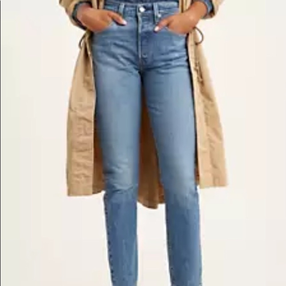 Levi’s 501 brand new high rise skinny button fly 27 x 32